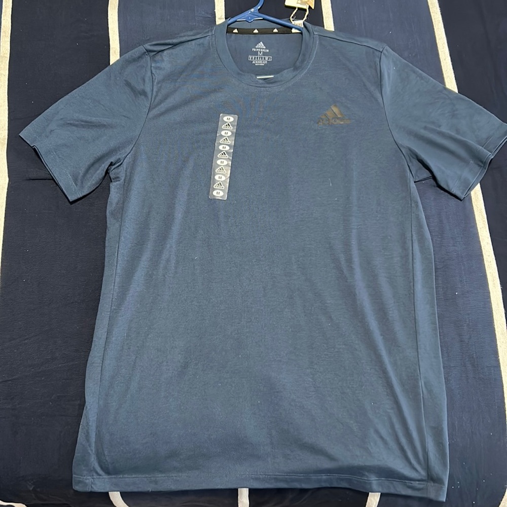 Adidas medium blue T-shirt